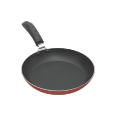 Deals and Offers on Cookware - Crystal Platinum Series Non-Stick Fry Pan| 225 mm | 3 mm Thickness | Metal Spoon Friendly | 3 Layer Coating Deals, Discounts & Offers on Cookware - Crystal Platinum Series Non-Stick Fry Pan| 225 mm | 3 mm Thickness | Metal Spoon Friendly | 3 Layer Coating