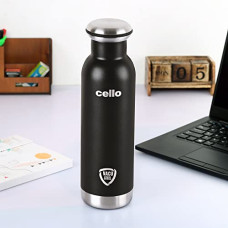 Deals and Offers on - Cello Duro Tuff Steel Series Mac Flask | Hot and Cold Stainless Steel Water Bottle | Durable DTP Coating |Vacuum Insulated Bottle Deals, Discounts & Offers on - Cello Duro Tuff Steel Series Mac Flask | Hot and Cold Stainless Steel Water Bottle | Durable DTP Coating |Vacuum Insulated Bottle