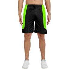 Deals, Discounts & Offers on  - [Size M] FTXColor Block Men Black Sports Shorts