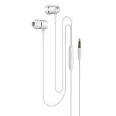 Deals, Discounts & Offers on Headphones - Meyaar DG-Beex in-Ear Wired Earphones HF-08 with Super Extra Bass, in-line Mic, Glossy Inspired Design and Perfect Length Cable (Furious White)