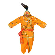 Deals and Offers on - AHHAAAA Cotton Bandhani Print Krishna Dress Kurta with Dhoti Pant Deals, Discounts & Offers on - AHHAAAA Cotton Bandhani Print Krishna Dress Kurta with Dhoti Pant