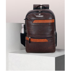 Deals and Offers on - PLEXYMedium 30 L Laptop Backpack 30L LAPTOP FAUX LEATHER AIR SERIES BAGPACK(Blue) Deals, Discounts & Offers on - PLEXYMedium 30 L Laptop Backpack 30L LAPTOP FAUX LEATHER AIR SERIES BAGPACK(Blue)