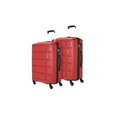 Deals and Offers on - Kamiliant by American Tourister Harrier 2 Pc Set 68 cms+78 cms- Medium & Large Polypropylene (PP) Hard-Sided 4 Wheels Spinner Luggage Set/Suitcase Set/Trolley Bag Set (Crimson Red) Deals, Discounts & Offers on - Kamiliant by American Tourister Harrier 2 Pc Set 68 cms+78 cms- Medium & Large Polypropylene (PP) Hard-Sided 4 Wheels Spinner Luggage Set/Suitcase Set/Trolley Bag Set (Crimson Red)