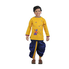 Deals and Offers on - AHHAAAA Kids Ethnic Cotton Kurta and Dhoti Pant Set Deals, Discounts & Offers on - AHHAAAA Kids Ethnic Cotton Kurta and Dhoti Pant Set