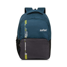 Deals and Offers on Laptop Accessories - Safari Quill Large Laptop Backpack 26 Ltrs Water Resistant Fabric - Blue Deals, Discounts & Offers on Laptop Accessories - Safari Quill Large Laptop Backpack 26 Ltrs Water Resistant Fabric - Blue