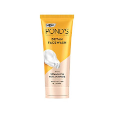 Deals, Discounts & Offers on Beauty Care - Pond's Detan Facewash For Tan Reduction, with Brightening Vitamin C & Niacinamide, All Skin Types, 100gm