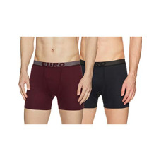 Deals, Discounts & Offers on Men - Euro Men's Cotton Trunks (Pack of 2)