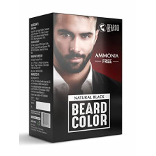 Deals, Discounts & Offers on Health & Personal Care - Beardo Beard Color For Men - Natural Black, 60ml | Long Lasting | No Ammonia | Easy to apply, No Stain Beard Hair Colour