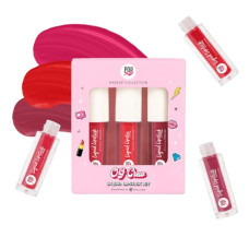 Deals and Offers on Beauty Care - MyGlamm POPxo Makeup- Matte Finish Liquid Lipstick Kit - OG Crew -1.5g (Set of 3) | Blair, Cheryl, & Emily (Wine Red, Pink, Britgh Red) Shade | Enriched with Cocoa Butter & Vitamin E Deals, Discounts & Offers on Beauty Care - MyGlamm POPxo Makeup- Matte Finish Liquid Lipstick Kit - OG Crew -1.5g (Set of 3) | Blair, Cheryl, & Emily (Wine Red, Pink, Britgh Red) Shade | Enriched with Cocoa Butter & Vitamin E