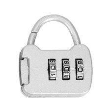 Deals and Offers on - GLUN Lock Number Plastic 3 Code CH 13B Silver Deals, Discounts & Offers on - GLUN Lock Number Plastic 3 Code CH 13B Silver