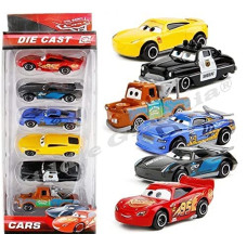 Deals, Discounts & Offers on  - Kiddie Galaxia Mini Metal Car for Kids,Pack of 6 Small Mini Racing Cars Suitable for Children 3 4 5 6 Years Old, Movie Vehicle Racing Cars