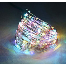 Deals and Offers on - Tu Casa DW-404 - LED Copper Wire String Light with Adapter - 10 Mtrs - Multi Deals, Discounts & Offers on - Tu Casa DW-404 - LED Copper Wire String Light with Adapter - 10 Mtrs - Multi