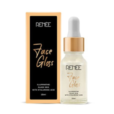 Deals, Discounts & Offers on Beauty Care - RENEE Face Gloss Primer Serum with Hyaluronic Acid Gold 10ml| Nourishes & Brightens Skin| Lightweight, Non Greasy| Soothes & Hydrates Skin
