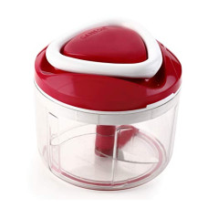 Deals and Offers on - Ganesh Easy Pull Smart Plastic Chopper, 725ml, Red Deals, Discounts & Offers on - Ganesh Easy Pull Smart Plastic Chopper, 725ml, Red