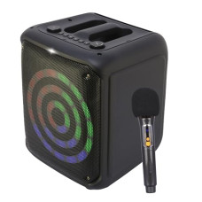Deals and Offers on Electronics - ZEBRONICS Newly launched Thump 300 Portable Bluetooth 5.0 Speaker with 30W Output, 8 inch Speaker Driver, Voice Changing Wireless Mic, TWS Function, RGB LED Lights with Control Button, Karaoke Deals, Discounts & Offers on Electronics - ZEBRONICS Newly launched Thump 300 Portable Bluetooth 5.0 Speaker with 30W Output, 8 inch Speaker Driver, Voice Changing Wireless Mic, TWS Function, RGB LED Lights with Control Button, Karaoke