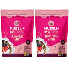 Deals and Offers on - Yogabar Fruit and Nut Muesli 1kg | Muesli with 29% Fruits, Nuts and Seeds | Wholegrains, No Preservatives Deals, Discounts & Offers on - Yogabar Fruit and Nut Muesli 1kg | Muesli with 29% Fruits, Nuts and Seeds | Wholegrains, No Preservatives