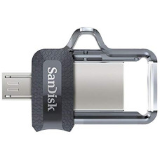 Deals, Discounts & Offers on  - (Refurbished) SanDisk Ultra Dual 64GB USB 3.0 OTG Pen Drive, Black