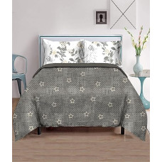 Deals and Offers on - Blossoms pure100% Cotton King Size bedsheets with 2 Pillow Cases. 112 inch x 112 inch Sheets with Geometrical Designs ongrey bedsheets with Engineered Pillows to Make Your Bedroom More Alluring. Deals, Discounts & Offers on - Blossoms pure100% Cotton King Size bedsheets with 2 Pillow Cases. 112 inch x 112 inch Sheets with Geometrical Designs ongrey bedsheets with Engineered Pillows to Make Your Bedroom More Alluring.