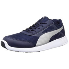 Deals and Offers on - Puma mens Trenzo II IDP Peacoat-Silver Sneaker - 8 UK (36828610) Deals, Discounts & Offers on - Puma mens Trenzo II IDP Peacoat-Silver Sneaker - 8 UK (36828610)