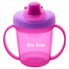Deals, Discounts & Offers on Baby Care - 1ST STEP 250 Ml BPA Free Hard Spout Sipper (Pink)