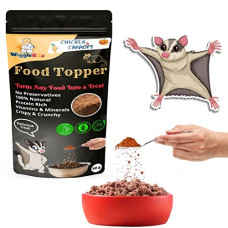 Deals, Discounts & Offers on  - WiggleBoo Magical Sugar Glider Food Topper || Joy of Best Taste || Chicken & Carrot Flavour || Grain Free & Protein Rich || Anti Oxident || 50g (Chicken & Carrot)