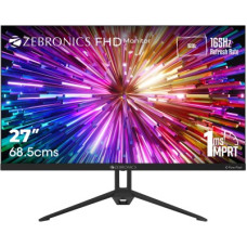 Deals and Offers on Computers & Peripherals - ZEBRONICS 27 inch Full HD IPS Panel with HDR10, DP, 2XHDMI, 16.7 Million Colors, Inbuilt Speakers, Bezel-Less Design Gaming Monitor (ZEB-S27A)(Frameless, AMD Free Sync, Response Time: 1 ms, 165 Hz Refresh Rate) Deals, Discounts & Offers on Computers & Peripherals - ZEBRONICS 27 inch Full HD IPS Panel with HDR10, DP, 2XHDMI, 16.7 Million Colors, Inbuilt Speakers, Bezel-Less Design Gaming Monitor (ZEB-S27A)(Frameless, AMD Free Sync, Response Time: 1 ms, 165 Hz Refresh Rate)
