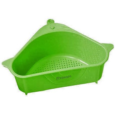 Deals and Offers on - Floraware Multipurpose Corner Kitchen Sink Organizer Wash Basin Storage Organiser Rack (Green) Deals, Discounts & Offers on - Floraware Multipurpose Corner Kitchen Sink Organizer Wash Basin Storage Organiser Rack (Green)