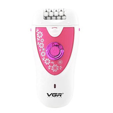 Deals, Discounts & Offers on Health & Personal Care - VGR Professional Multipurpose Epilator and Shaver For Women, Model 4 PINK