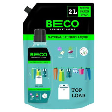 Deals and Offers on - Beco Top Load Matic Laundry Liquid Detergent 2000 ml, Refill Pack, Ecofriendly Coconut based Surfactants with Lavender and Vanilla, 100% Natural & Plant-based, Chemical-free Deals, Discounts & Offers on - Beco Top Load Matic Laundry Liquid Detergent 2000 ml, Refill Pack, Ecofriendly Coconut based Surfactants with Lavender and Vanilla, 100% Natural & Plant-based, Chemical-free