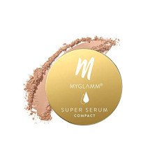Deals and Offers on Beauty Care - MyGlamm Super Serum Compact,401N, Mocha, 9g | Infused With Hyaluronic Acid & Vitamin E | Matte Finish Compact Powder | All Skin Type Deals, Discounts & Offers on Beauty Care - MyGlamm Super Serum Compact,401N, Mocha, 9g | Infused With Hyaluronic Acid & Vitamin E | Matte Finish Compact Powder | All Skin Type
