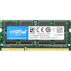 Deals, Discounts & Offers on  - Crucial 8GB Single DDR3/DDR3L 1600 MT/S (PC3-12800) Unbuffered SODIMM 204-Pin Memory - CT102464BF160B