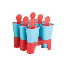 Deals, Discounts & Offers on  - Clazkit Set of 6 Plastic Reusable Ice Pop Makers, Homemade Popsicle/Frozen Ice Cream/Kulfi Candy
