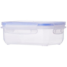 Deals, Discounts & Offers on  - Aristo Lock & Fresh 101 Plastic Storage Container - 400 ML, Transparent Clear (15 x 10.5 x 5.7cm)