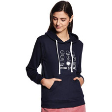 Deals, Discounts & Offers on Women - Campus Sutra Women's Cotton Printed Hoodie