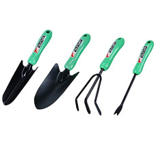 Deals and Offers on Gardening Tools - Kraft Seeds Sunya Tool Combo Pack of 4 Gardening Green Plastic Handle Weeder, Small Trowel, Big Trowel and Cultivator Heavy Garden Cultivating Tools Deals, Discounts & Offers on Gardening Tools - Kraft Seeds Sunya Tool Combo Pack of 4 Gardening Green Plastic Handle Weeder, Small Trowel, Big Trowel and Cultivator Heavy Garden Cultivating Tools