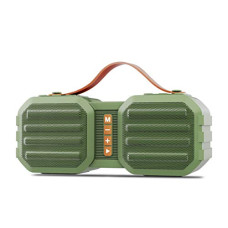 Deals, Discounts & Offers on  - Zebronics Zeb-Sound Feast 50 Wireless Bluetooth 14W Rugged Finish Portable Speaker with Supporting Dual Drivers, Handy Strap, Mobile Holder, USB, SD Card, AUX, FM, TWS & Call Function. (Green)