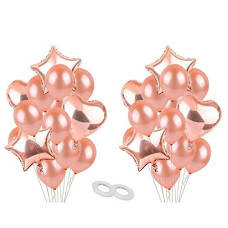 Deals and Offers on - AMFIN (Pack of 30) Birthday Decoration Combo / 1st Birthday decoration For Baby / 1st Birthday Decoration Items / First Birthday Party Decoration / Balloons / Birthday Party - Rose Gold Deals, Discounts & Offers on - AMFIN (Pack of 30) Birthday Decoration Combo / 1st Birthday decoration For Baby / 1st Birthday Decoration Items / First Birthday Party Decoration / Balloons / Birthday Party - Rose Gold