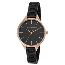 Deals, Discounts & Offers on Women - French Connection Analog Black Dial Women's Watch-FCS003D