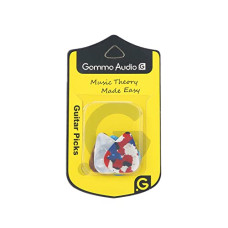 Deals, Discounts & Offers on  - Gamma Audio Guitar Plectrums Pick Set Triangle Guitar Finger Pick (Pack of 5) Multicolor