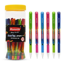 Deals, Discounts & Offers on Electronics - Reynolds Racer Gel Sporty 15 Ct Jari Lightweight Gel Pen With Comfortable Grip For Extra Smooth Writing I School And Office Stationery|0.5Mm Tip Size|Multicolor