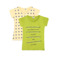 Deals and Offers on - Homegrown Girls Combo Cotton Tops Deals, Discounts & Offers on - Homegrown Girls Combo Cotton Tops