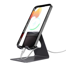 Deals, Discounts & Offers on Mobile Accessories - Portronics MODESK Universal Mobile Holder Stand with Metal Body, Anti Skid Design, Light Weight