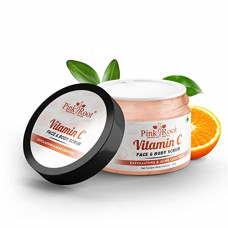 Deals, Discounts & Offers on Beauty Care - Pink Root Vitamin C Scrub for face & body, Deep Cleansing Exfoliating Face Scrub, Brightening Facial Scrub