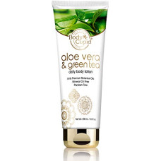 Deals and Offers on - Body Cupid Aloe Vera and Green Tea Daily Body Lotion with Shea Butter, Aloe Vera & Green Tea Extract - 200 ml Deals, Discounts & Offers on - Body Cupid Aloe Vera and Green Tea Daily Body Lotion with Shea Butter, Aloe Vera & Green Tea Extract - 200 ml
