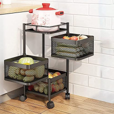 Deals, Discounts & Offers on  - Kitchenwell Multi-Purpose Trolley Storage Organizer and Kitchen Accessories Items