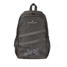 Deals and Offers on - Faber-Castell SCHOOL BAG WATERMARK JK- GREY Deals, Discounts & Offers on - Faber-Castell SCHOOL BAG WATERMARK JK- GREY