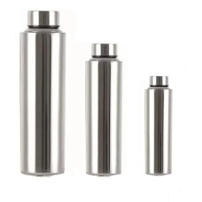 Deals and Offers on - Dynore Stainless steel Fridge Bottle with Comfortable Sipping- Set of 3 500/750 and 1000 ml each Deals, Discounts & Offers on - Dynore Stainless steel Fridge Bottle with Comfortable Sipping- Set of 3 500/750 and 1000 ml each