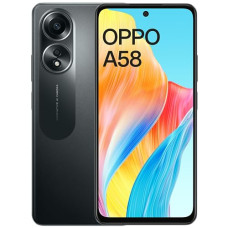 Deals, Discounts & Offers on Electronics - Oppo A58 (Glowing Black, 6GB RAM, 128GB Storage) | 5000 mAh Battery and 33W SUPERVOOC | 6.72