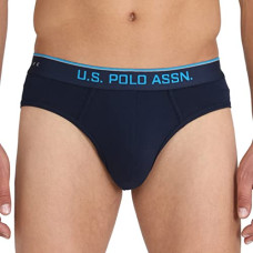 Deals, Discounts & Offers on Men - U.S. POLO ASSN. Mens Cotton Coolmax Solid I706 Briefs - Pack of 1