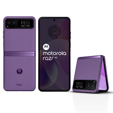Deals, Discounts & Offers on Electronics - Motorola razr 40 (Summer Lilac, 8GB RAM, 256GB Storage) | External AMOLED Display | 6.9